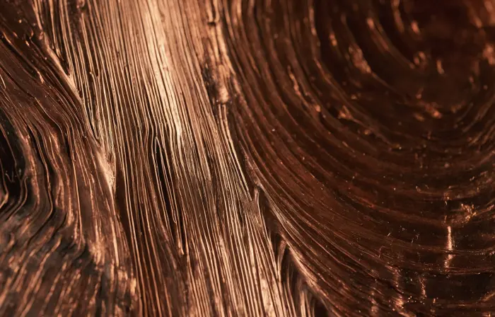 Copper Streak Textured Background Photo image